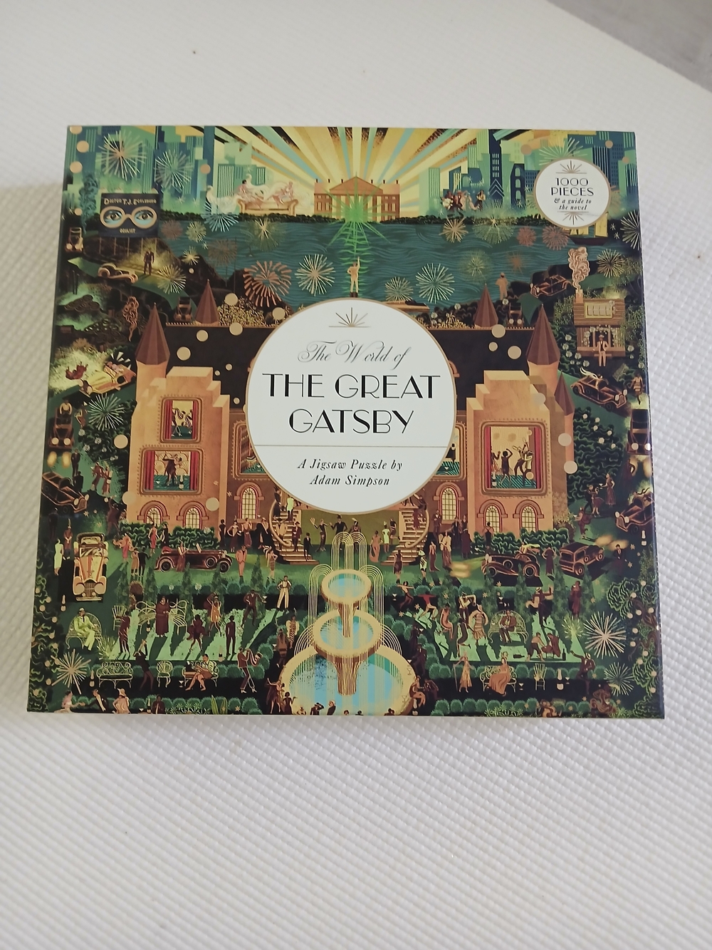 The Great Gatsby" jigsaw puzzle, 1000 pieces, mint